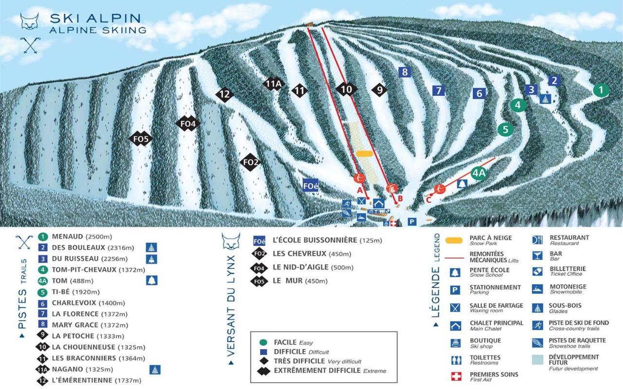 Woody - Chalets De Moh La Malbaie Zewnętrze zdjęcie